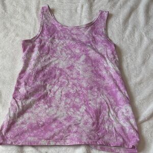 Cat & Jack Pink Tie-Dye Tank Top